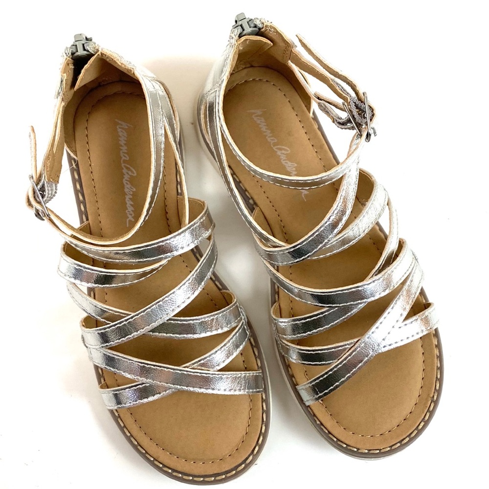 Hanna Andersson Vera2 Girls Gladiator Sandal - EUC